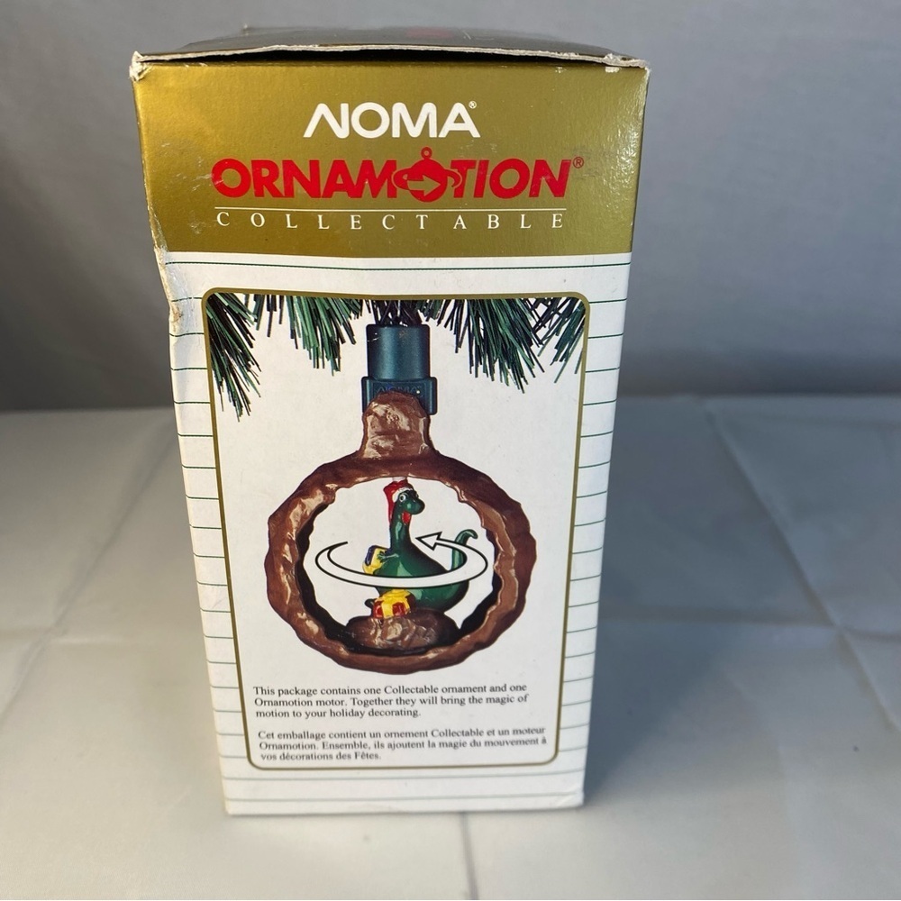 Vintage NOMA Ornamotion Dinosaur Ornament - Picture 4 of 7